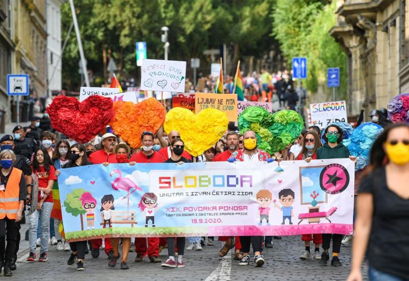 Sudionici Zagreb Pride traže promjenu ustavne definicije braka