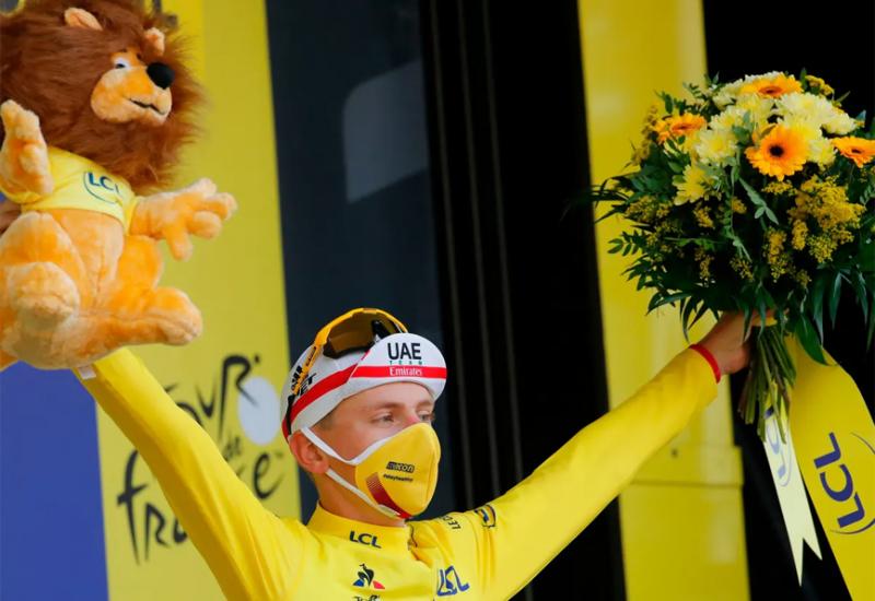 Tadej Pogačar (UAE Emirates), drugi najmlađi pobjednik u povijesti Tour de Francea  - Drugi najmlađi ikad: Fantastični Slovenac osvojio najtežu utrku na svijetu