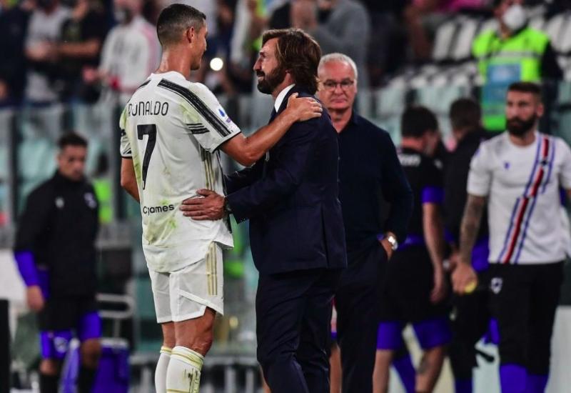 Cristiano Ronaldo i trener Andrea Pirlo mogu biti sretni nakon prve zajedničke utakmice - Juventus: Osim petorice svi su na prodaju, čak i Ronaldo