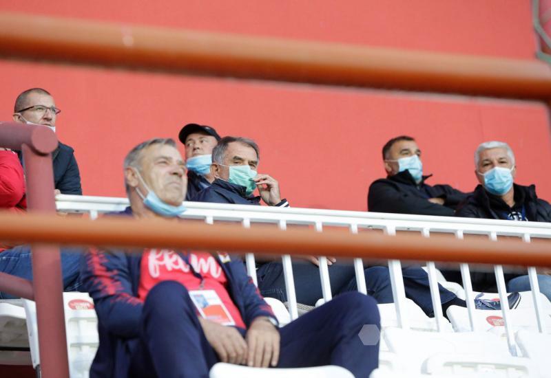 Duško Bajević na tribinama stadiona Rođeni - Duško Bajević došao pogledati momčad svog bivšeg kluba