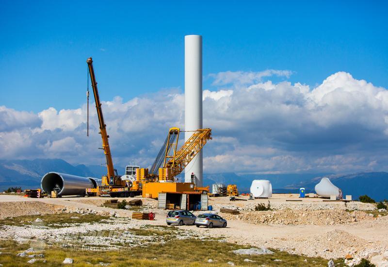 Počela montaža vjetroelektrane na Podveležju
