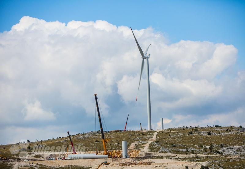 Počela montaža vjetroelektrana na Podveležju - Počela montaža vjetroelektrana na Podveležju