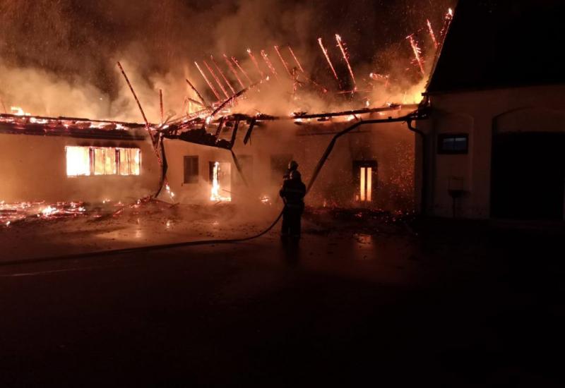 Požar u Hrvatskom nacionalnom svetištu Majke Božje Bistričke