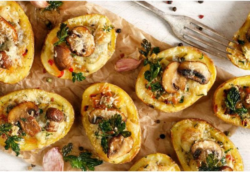 Zapečeni krumpir s gljivama - Jelo koje spaja vegetarijance i ljubitelje mesa - Zapečeni krumpir s gljivama