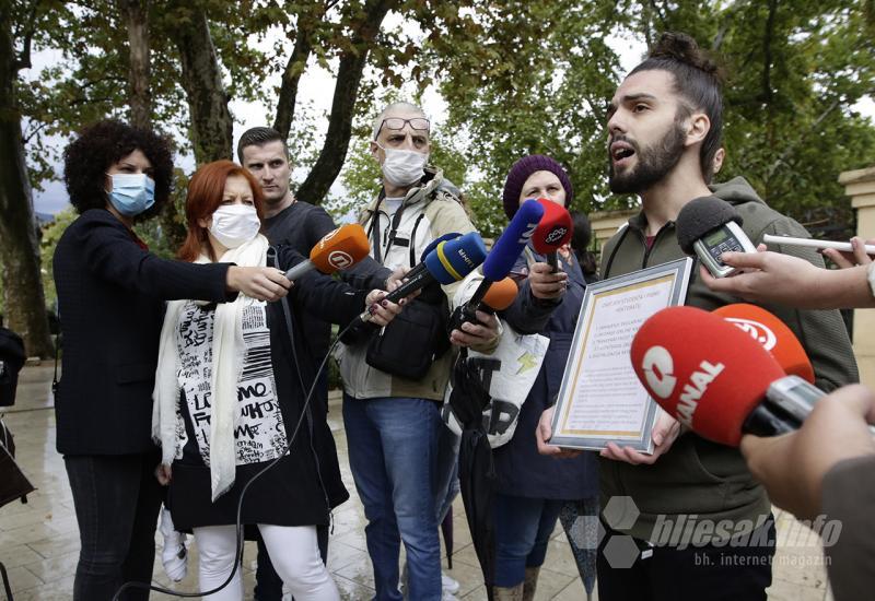 Studenti su digli glas - Galerija fotografija s prosvjeda studenata u Mostaru