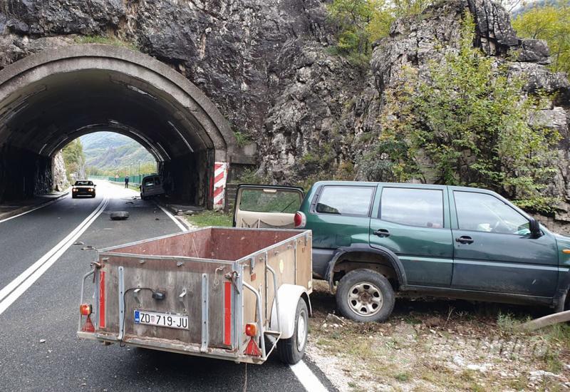 Sudar u tunelu sjeverno od Mostara: Više osoba ozlijeđeno