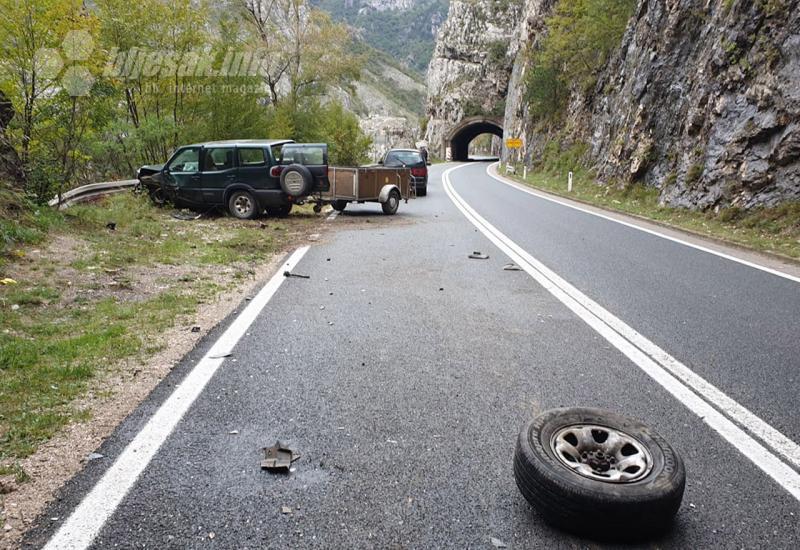 Sudar u tunelu sjeverno od Mostara: Više osoba ozlijeđeno
