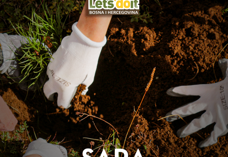 Voda SARA ponosni partner projekta Let's Do It - milijun sadnica za jedan dan