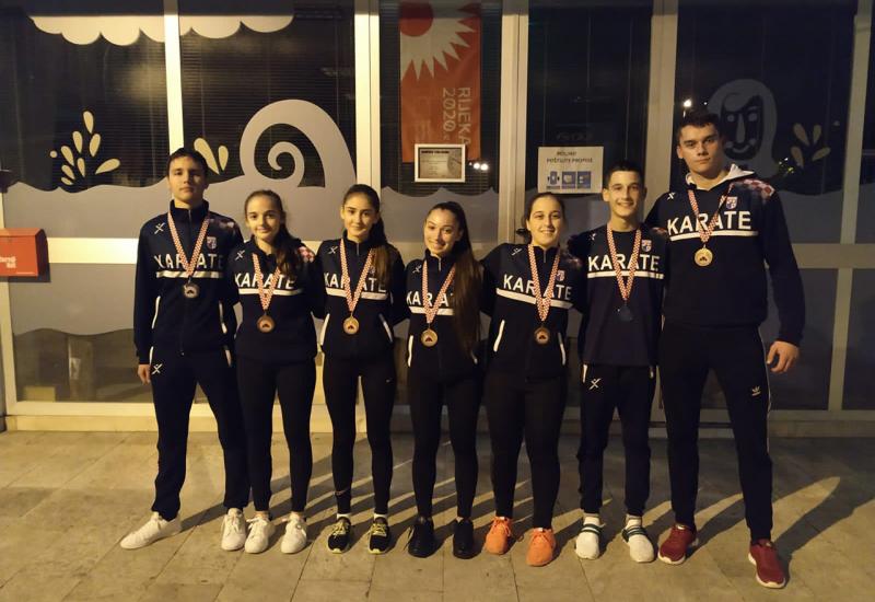 Karate klub Brotnjo - Hercegovina iz Hrvatske donio sedam medalja