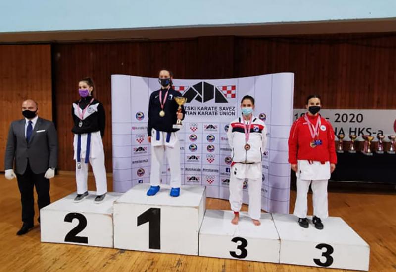Ružica Hrkać treća na prvenstvu Hrvatske u karateu
