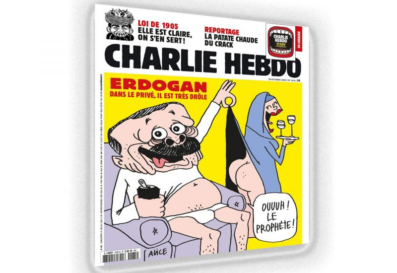 Turski predsjednik na naslovnici francuskog tjednika - Francuska o napadima iz Turske zbog karikatura: ‘Ne odustajemo od slobode izražavanja!‘