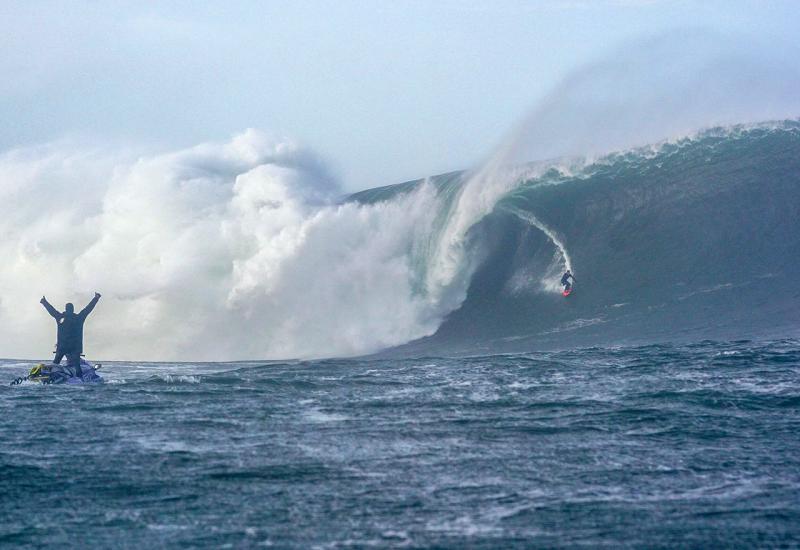Conor Maguire u akciji  - Ovako izgleda surfanje na 18 metara visokim valovima