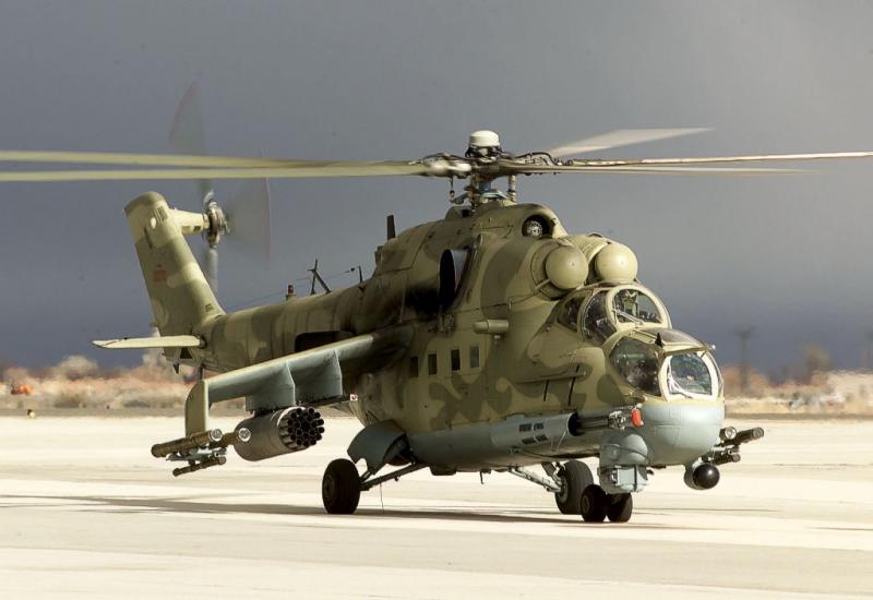 Ruski helikopter Mi-24  - Azerbejdžan greškom oborio ruski vojni helikopter