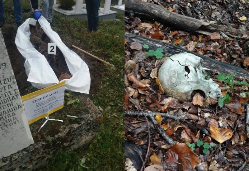 Ekshumacije u Olovu i Uskoplju: Pronađeni posmrtni ostaci dvije žrtve