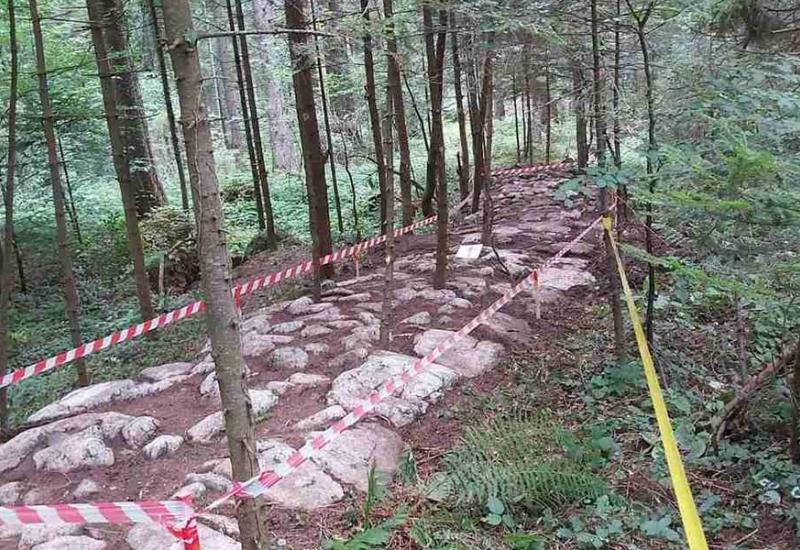 Bh. istraživači otkrili cestu na Konjuhu iz rimskog doba - Otkrivena cesta na Konjuhu iz rimskog doba