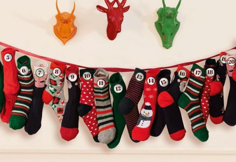 Napunite čarapice i svaki dan se razveselite! - Napravite sami svoj adventski kalendar