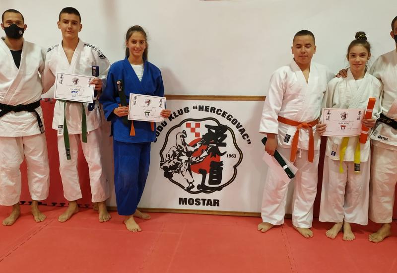 35 kandidata JK Hercegovac uspješno položilo za viši judo stupanj