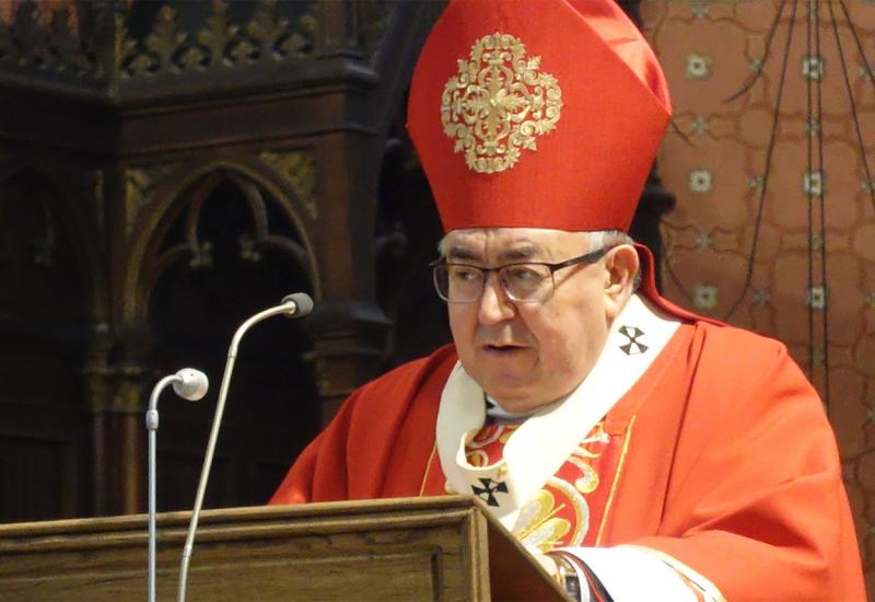Kardinal Vinko Puljić pozitivan na koronavirus