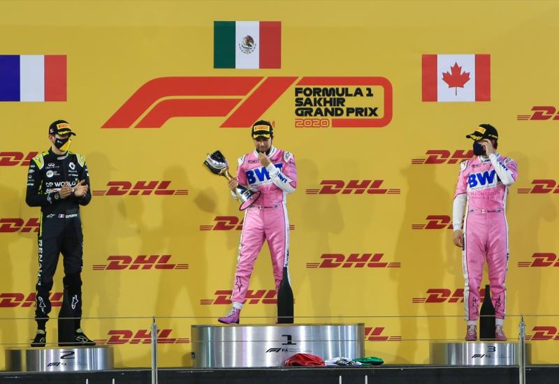 Sergio Perez slavio u utrci za Veliku nagradu Bahreina