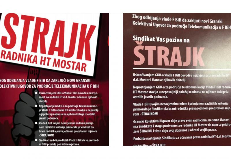 Sindikat radnika HT Mostar: Ne želimo biti sljedeći  slučaj 'Aluminij'