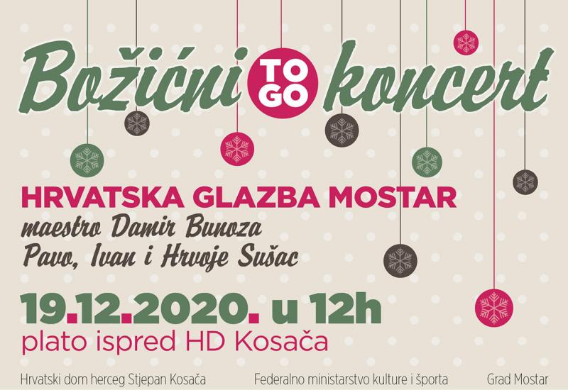 Božićni "To Go" koncert u Mostaru