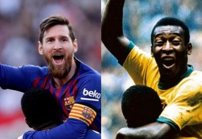 Messi i Pele, velikani koji su ostali vjerni svome klubu - Velikani između sebe: Pele čestitao Messiju na rekordu