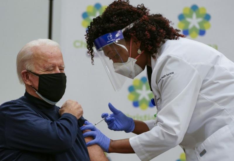 Joe Biden uživo primio cjepivo protiv koronavirusa - Joe Biden uživo primio cjepivo protiv koronavirusa