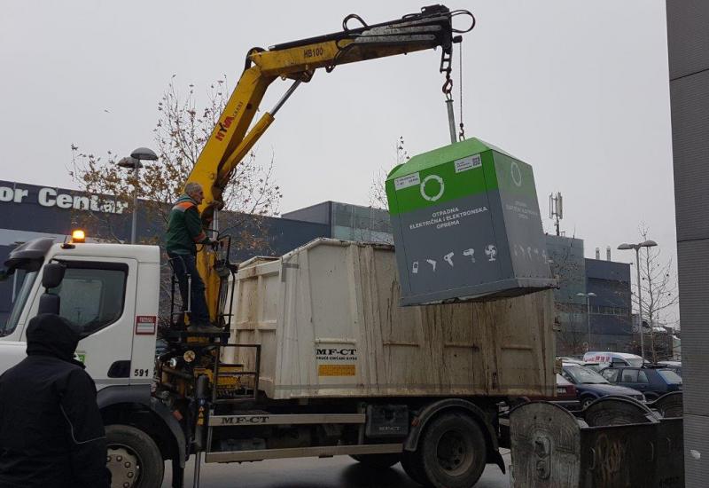 Mostar dobiva kontejnere za e-otpad