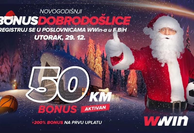 Ne propustite sjajnu priliku: Wwin – novogodišnji bonus dobrodošlice