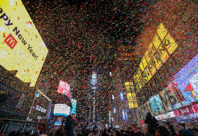 Nova godina na Times Squareu proslavljena u virtualnom okruženju