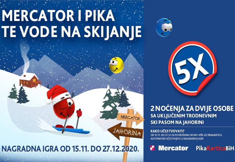 Mercator i Pika vas vode na skijanje