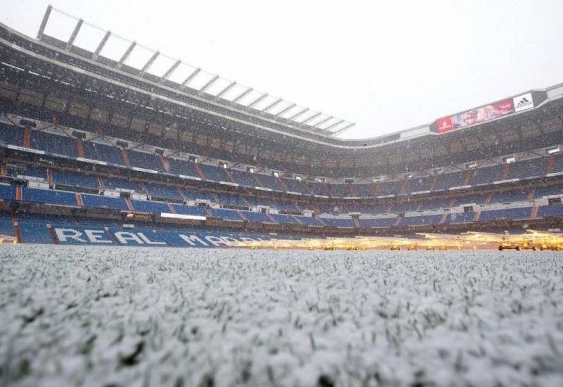 Snježno nevrijeme prijeti otkazivanju utakmica u Španjolskoj