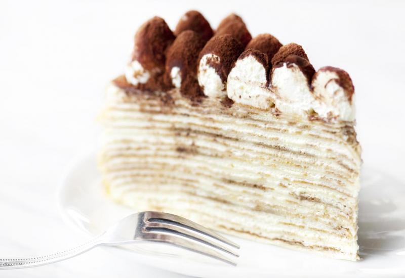 Tiramisu torta od palačinki je savršen desert za polizati prste