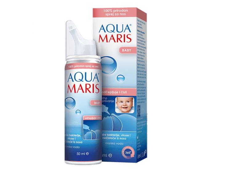 Sprej Aqua Maris Baby - Isperite nečistoće i uzročnike gripe i prehlade iz nosa !