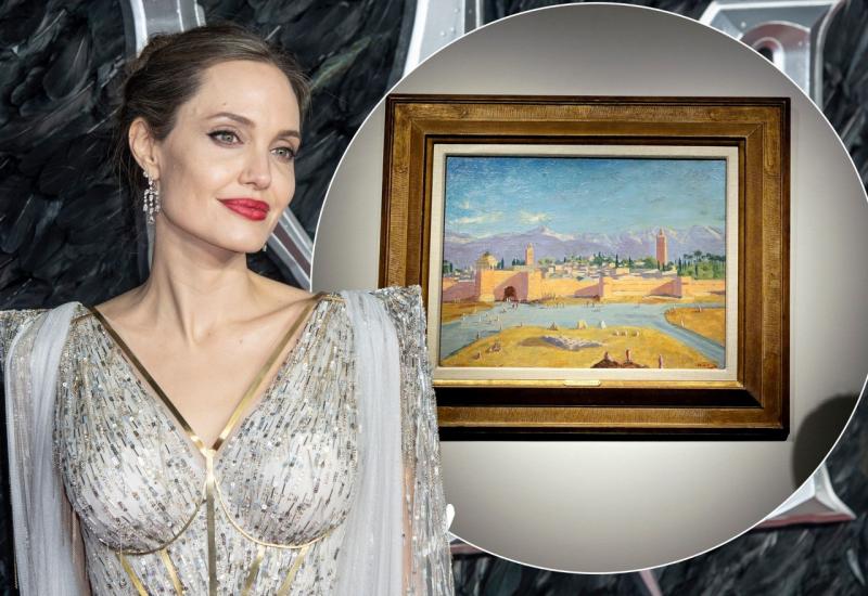Poklon Brad Pitta: Angelina Jolie prodaje platno Winstona Churchilla