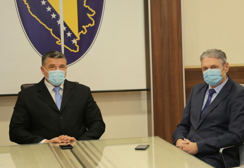 Ravnatelj GPBiH Zoran Galić održao sastanak povodom odlaska dosadašnjeg načelnika