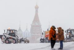 Snježna oluja u Moskvi, temperatura i do minus 23
