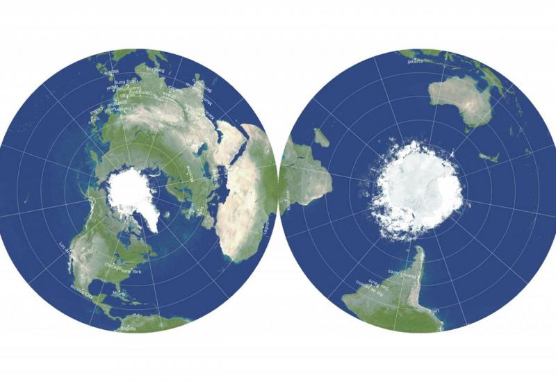 Najpreciznija mapa svijeta izgleda poput gramofonske ploče