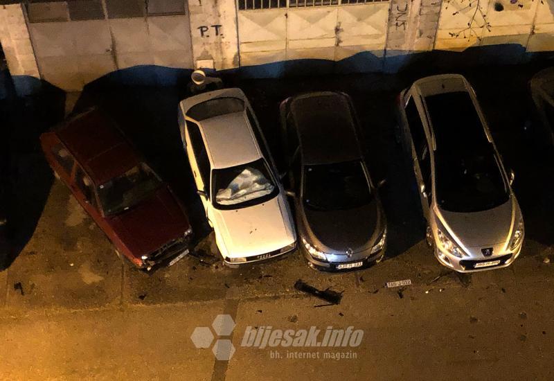 Mostar: Razbio automobile na parkingu, napustio vozilo i pobjegao…