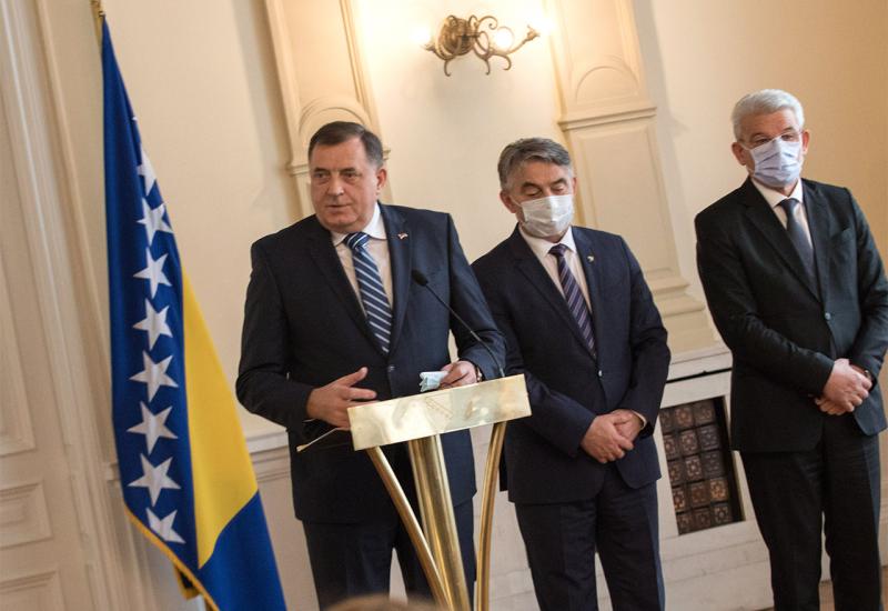 Dodik u Predsjedništvu - Komšić: Neotesani Dodik je kažnjen