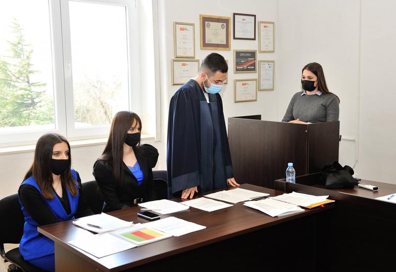 Održana simulacija suđenja u predmetu nasilje u porodici na Pravnom fakultetu