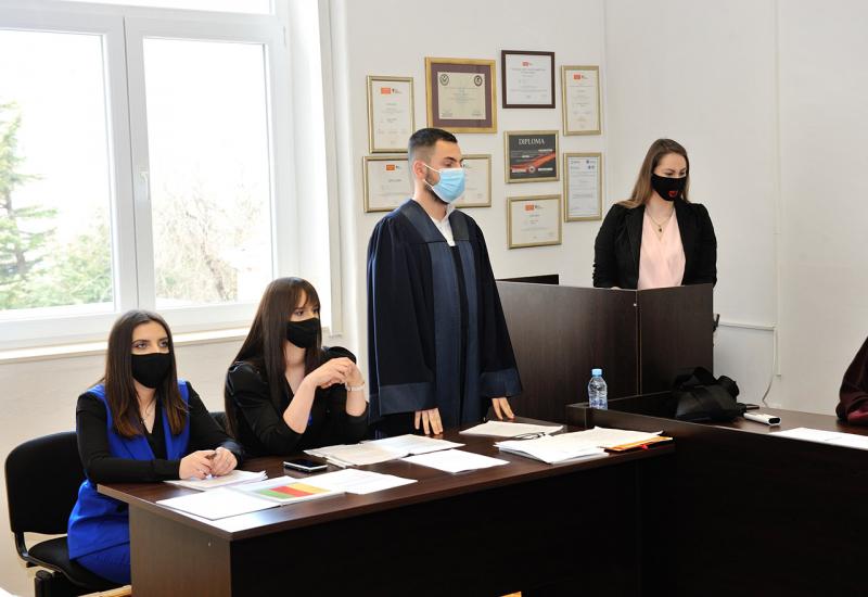 Održana simulacija suđenja u predmetu nasilje u porodici na Pravnom fakultetu