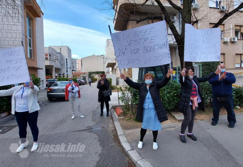  Održana još jedna prosvjedna šetnja Mostarom - Još jedna prosvjedna šetnja Mostarom: 