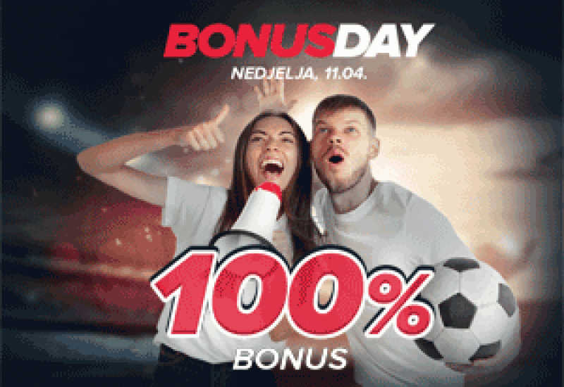Bonus day WWin - 100% bonusa na sve opcije uplate