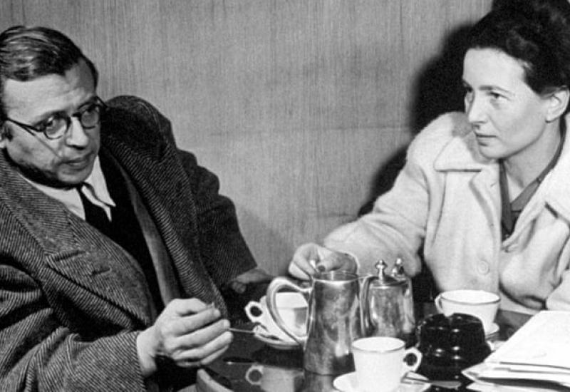 Živorni suputnici: Jean-Paul Sartre i Simone de Beauvoir  - On je uvijek ostajao na strani poniženog i obespravljenog čovjeka