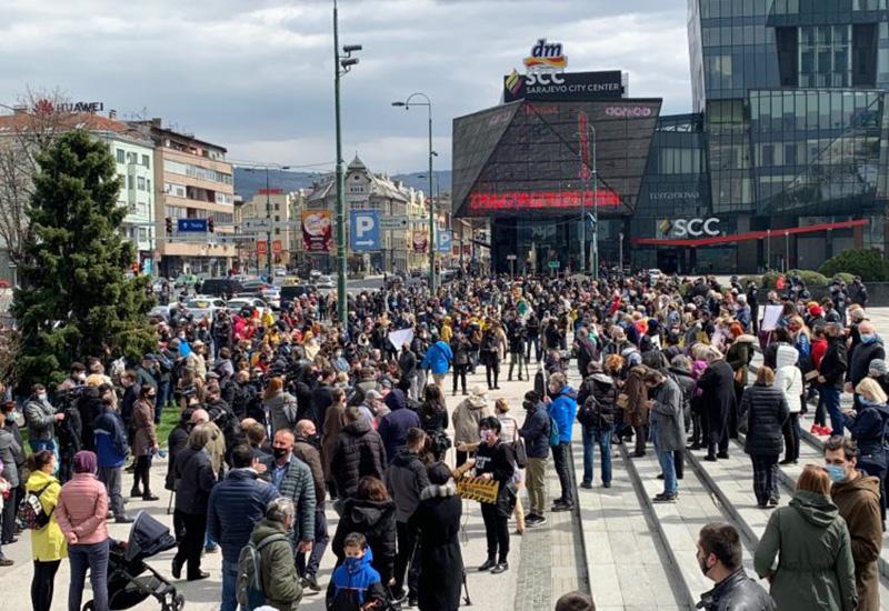 Novi prosvjedi u Sarajevu