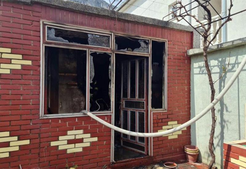 Zapaljena kuća u naselju Luka - U Mostaru zapaljena kuća srpske obitelji