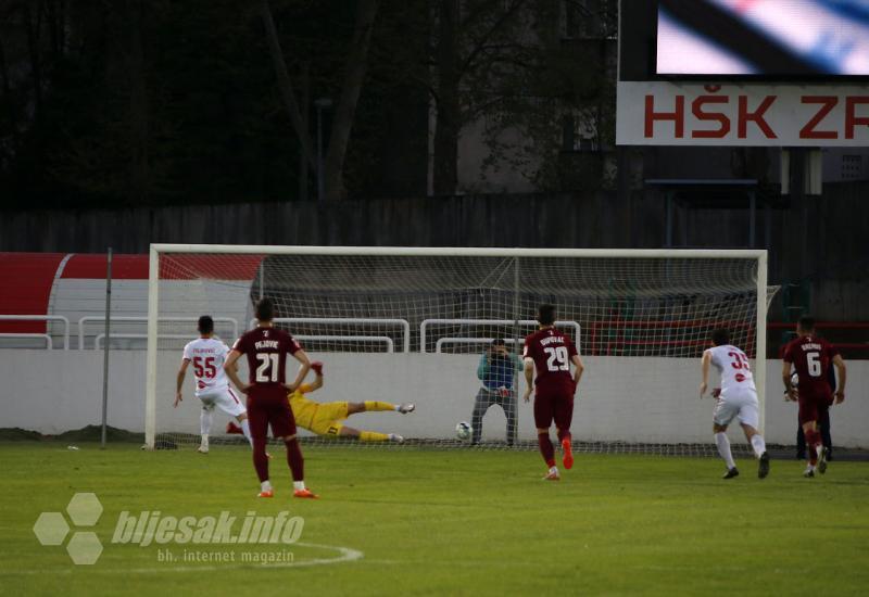 Filipović postiže gol iz jedanaesterca - Sarajevo 