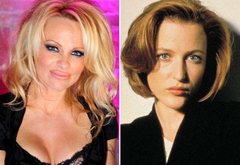 Pamela Anderson i Gillian Anderson - Filmske uloge:  Nije kome je namijenjeno, nego kome je suđeno