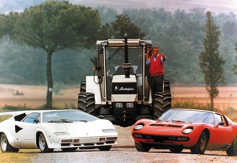 Sve je počelo s traktorima Lamborghini... - Proizvođač traktora koji je stvorio slavni sportski automobil